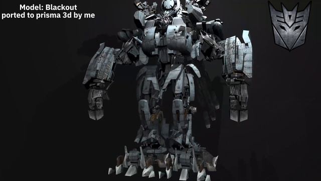 [Prisma 3d] Transformers Decepticon Models pack смотреть онлайн