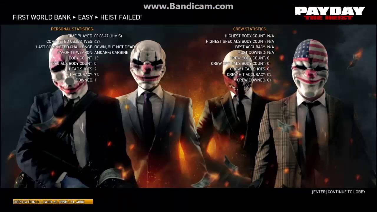 PAYDAY The Heist сезон1 серия 1 смотреть онлайн