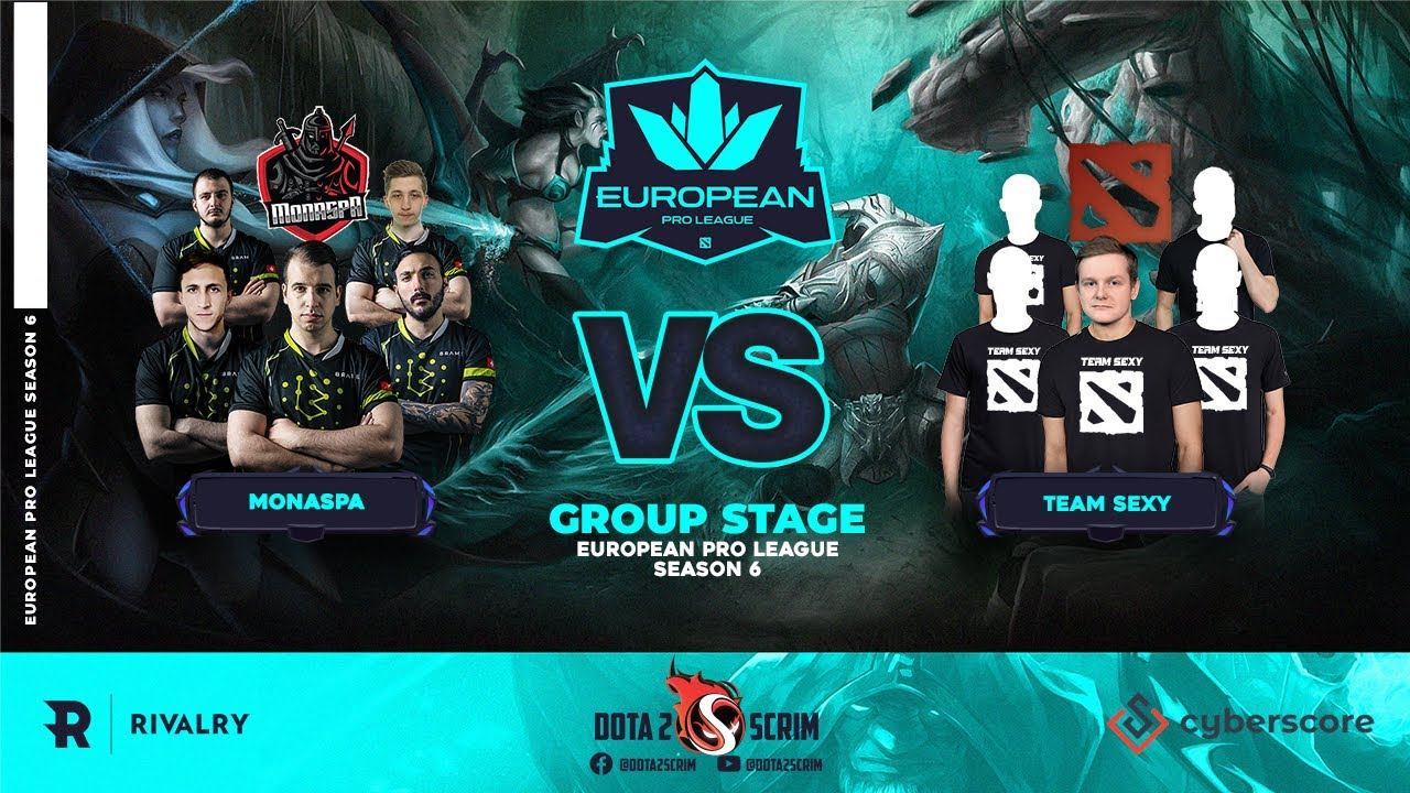 Monaspa vs Team Sexy - European Pro League Season 6 - Group Stage - Game Highlights - BO3 смотреть онлайн