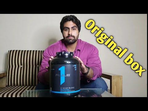 Rule 1 Whey Protein Unboxing in Pakistan/India || Rule 1 Protein смотреть онлайн