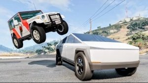 Машинки прыгают с трамплина | Мультфильмы для детей топ 2024 |45