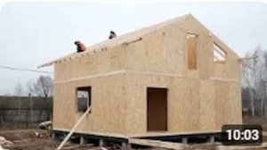 Построили канадский дом за 3 дня. Пошаговый процесс строительства. 2019. СИП панели.