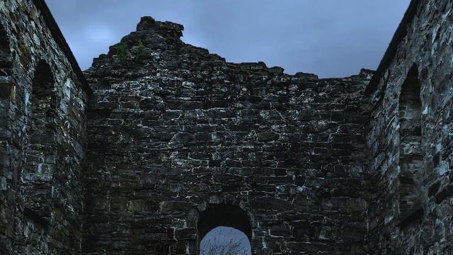 Medieval Ruins Ambience [1hr.] | Dark D&D Winter Fantasy soundscape смотреть онлайн