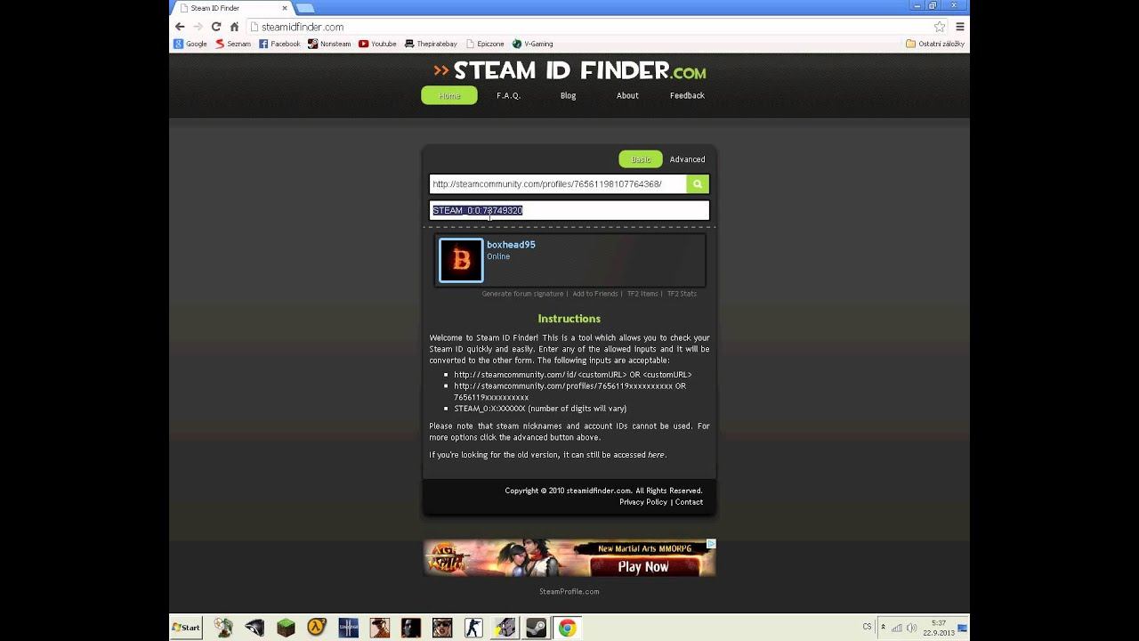 How Find Your Steam ID смотреть онлайн