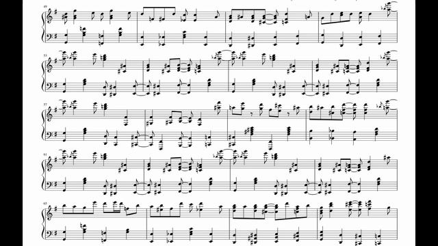 James P. Johnson - Carolina Shout - Transcription смотреть онлайн