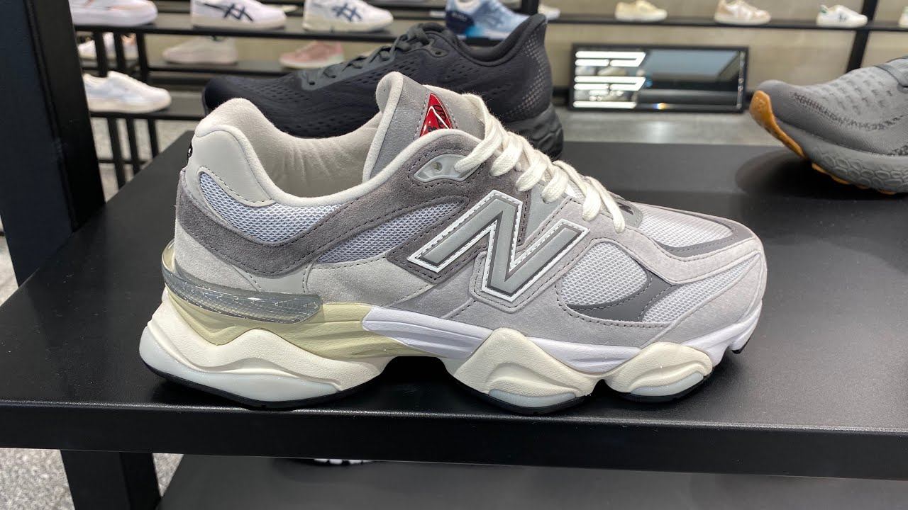 New Balance 9060 (Rain Cloud/Castlerock/White) - Style Code: U9060GRY