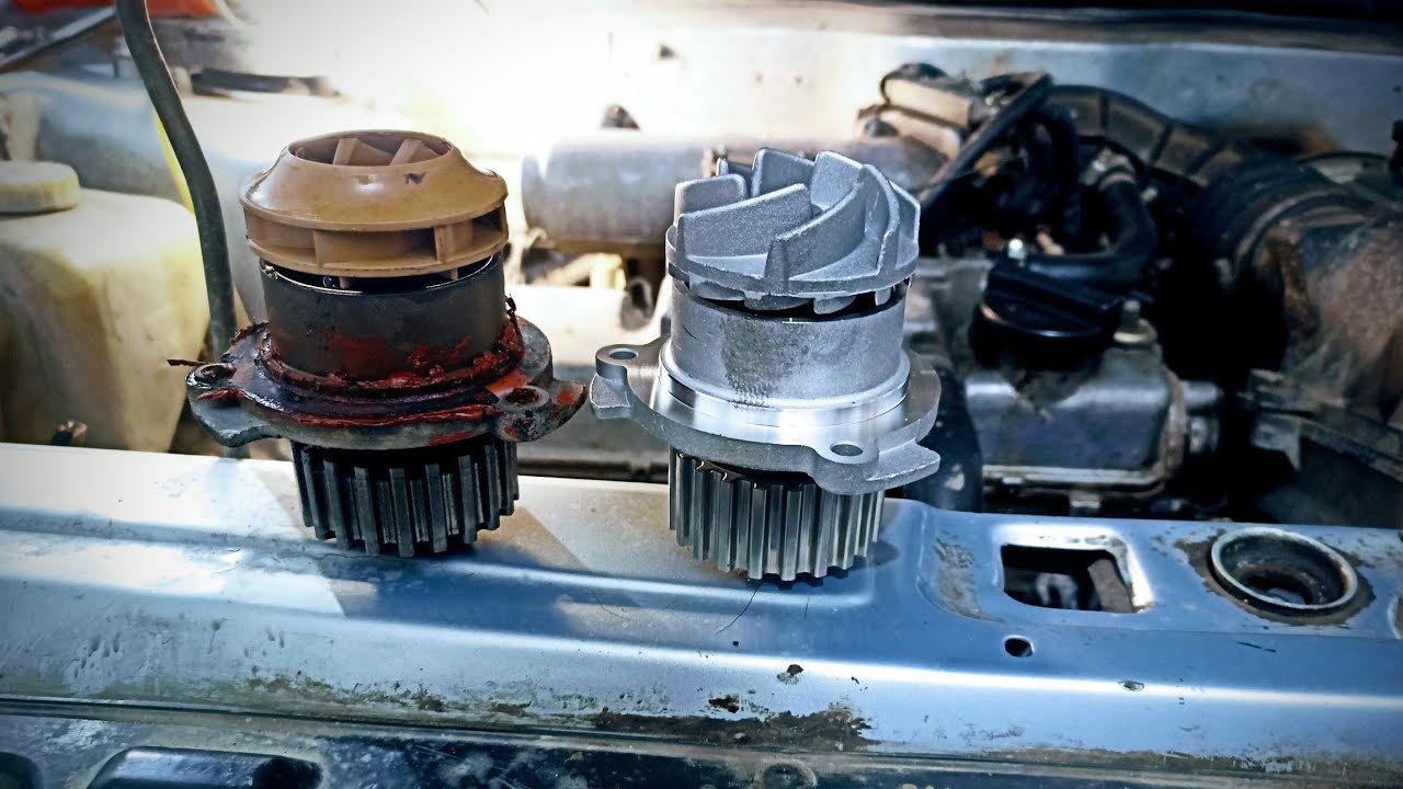 Замена помпы на Ваз 8клапанов.Ваз 2115,14,13 смотреть онлайн