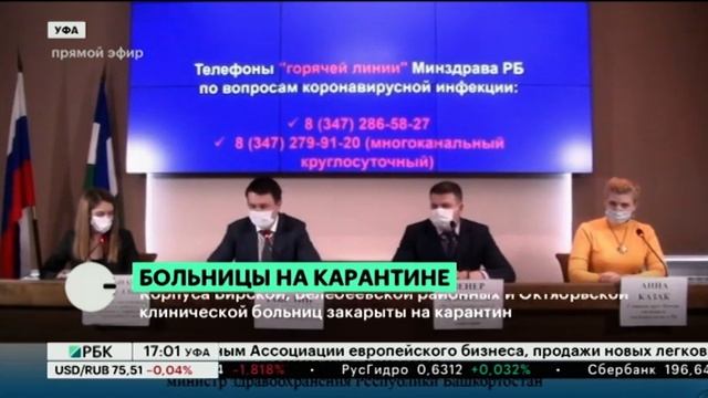 Корпуса Бирской, Белебеевской районных и Октябрьской клинической больниц закрыты на карантин смотреть онлайн