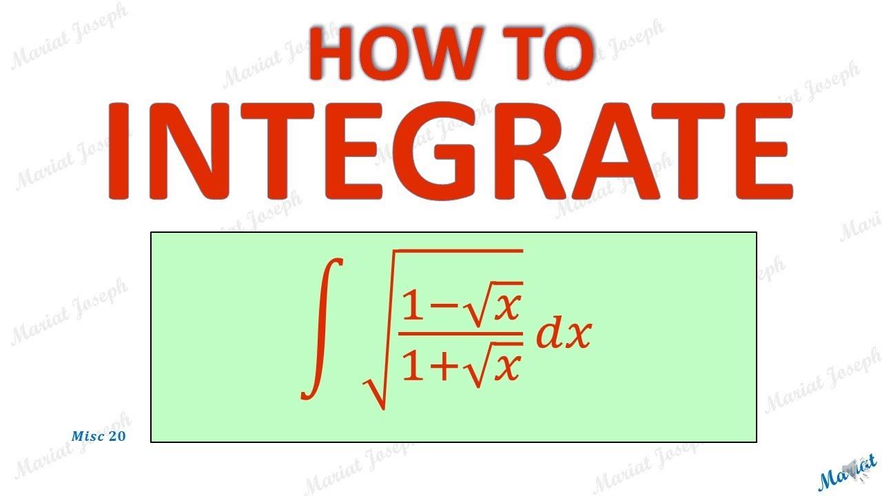 Integration Misc Ex Q 20 смотреть онлайн