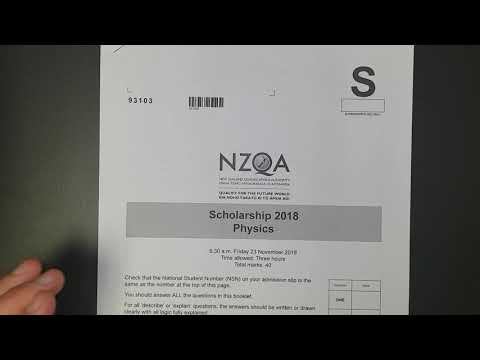 2018 Scholarship Physics (NCEA)-Q3 смотреть онлайн