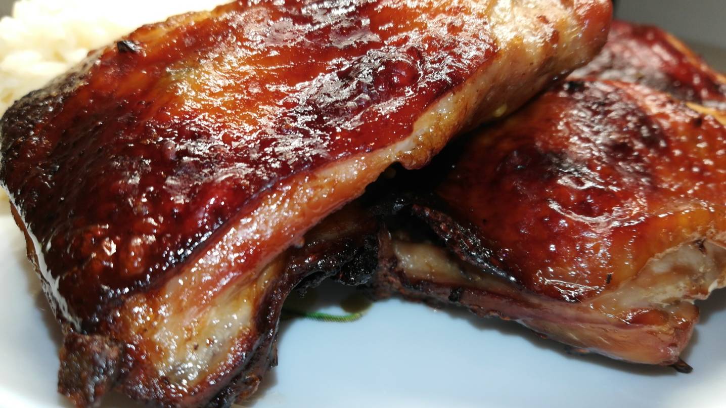 Рецепт Бедрышек в горчично - соевом маринаде Recipe Bedryshek Mustard - Soy Marinade