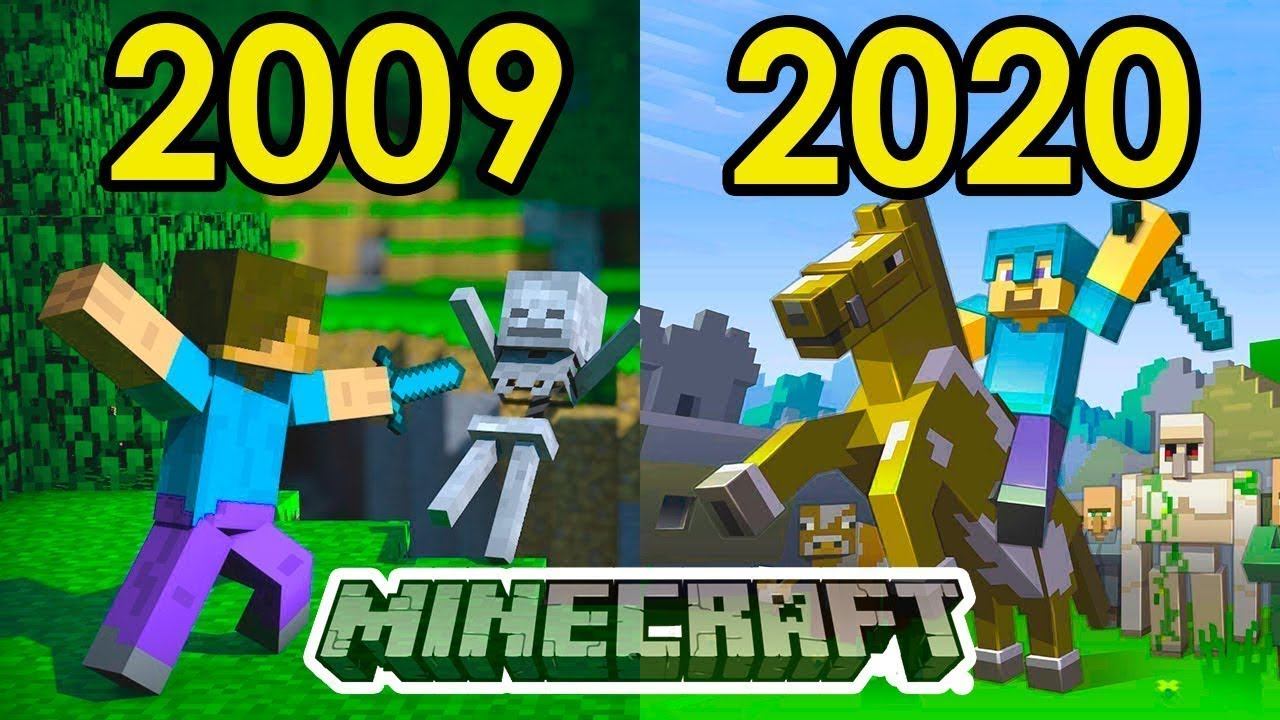 Evolution of Minecraft 2009 2020 смотреть онлайн