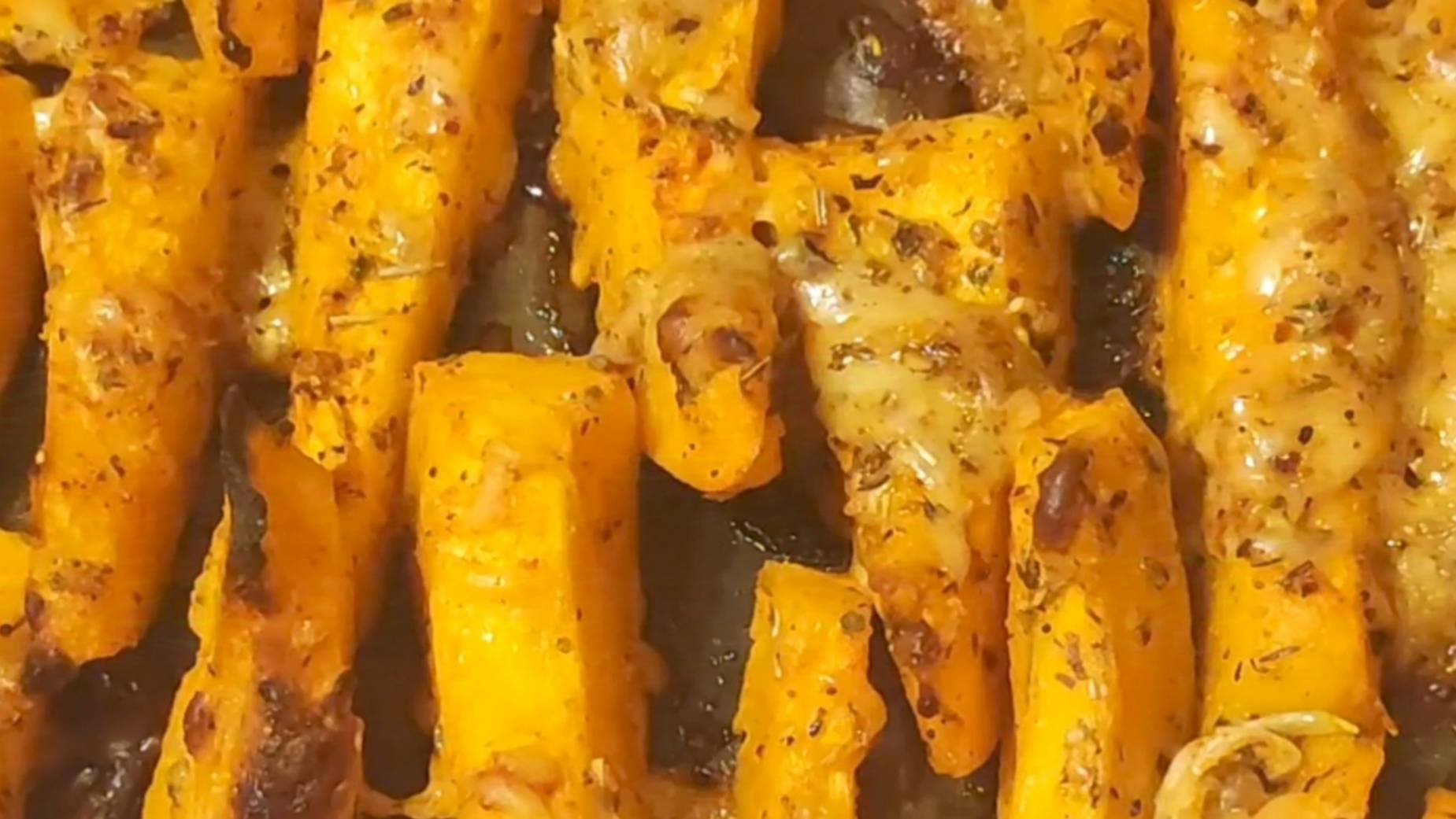 СУПЕР КУХНЯ! Очуметь, как вкусно! Тыква, запеченная в духовке с чесноком и сыром. смотреть онлайн