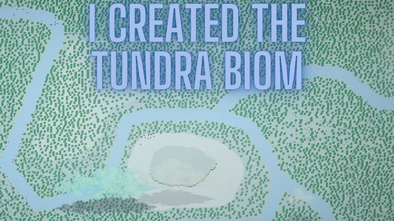 I'm creating every biome its own map in |Worldbox god simulator| Ice/Tundra biom| смотреть онлайн