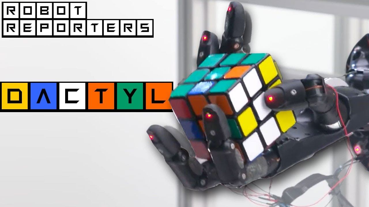 Dactyl - Robot Hand has learned to solve Rubik's cube - OpenAI смотреть онлайн