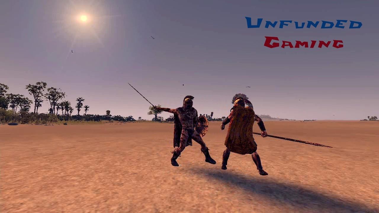 Demi-Gods VS Mighty Egypt Warriors ( Total War Rome 2) смотреть онлайн