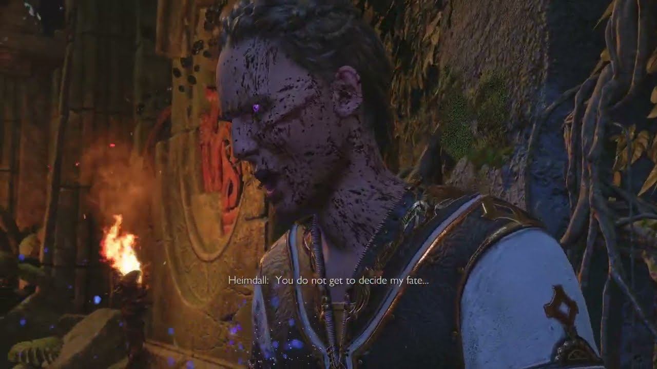 God Of War Ragnarok - Heimdall Boss Fight (4K 60FPS)