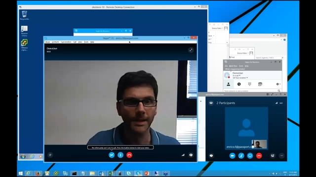 Skype for Business: panoramica e demo смотреть онлайн