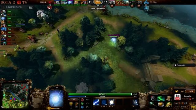 Mouz vs C9 Dota Pit League Season 3 Game 1 bo3 смотреть онлайн
