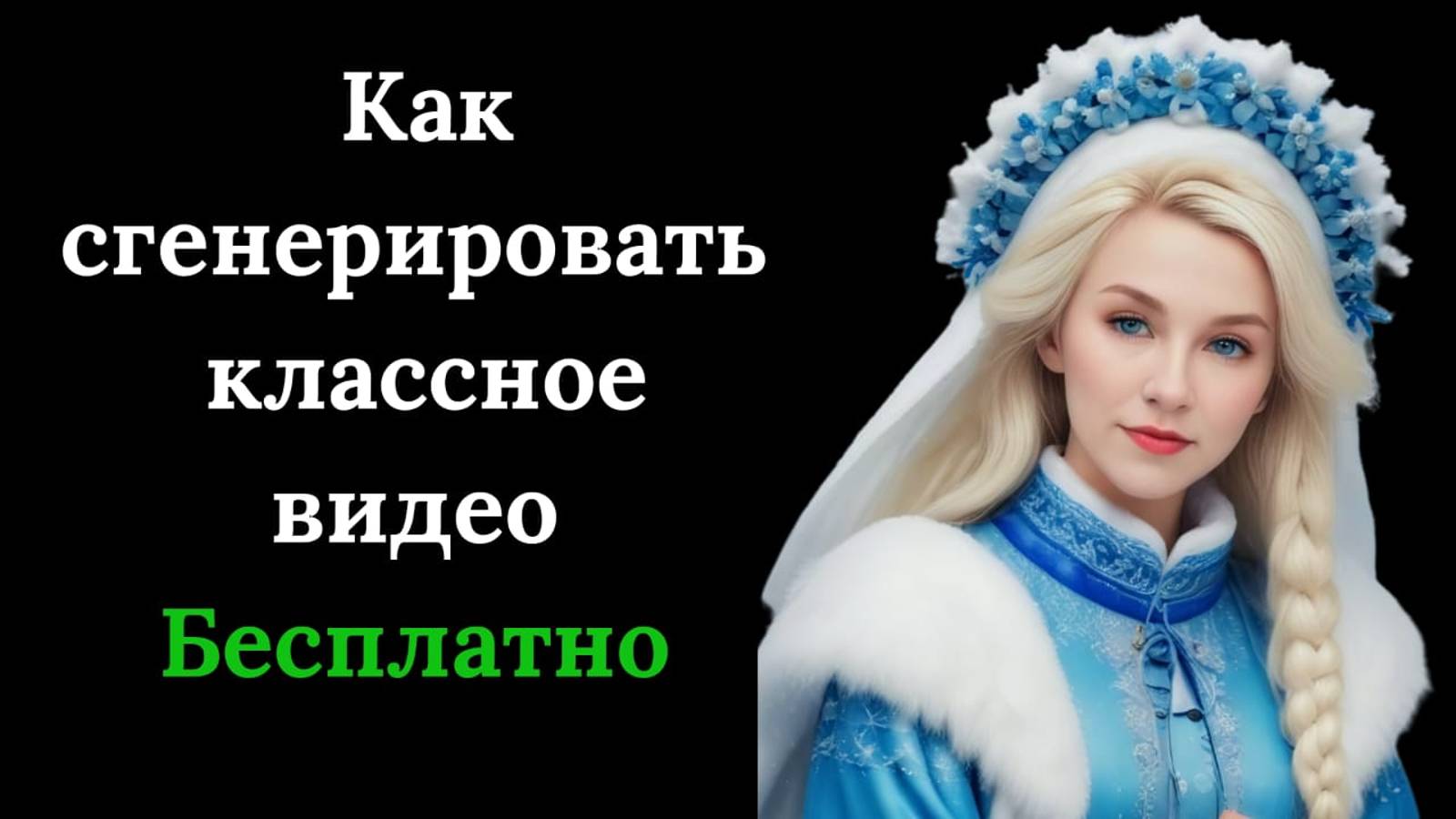 Как сгенерировать классное видео бесплатно в нейросети? Пошаговая инструкция для всех смотреть онлайн