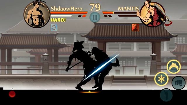 Shadow Fight 2 Shadow vs Hermit and Bodyguards with Titan and Bodyguards Weapon смотреть онлайн