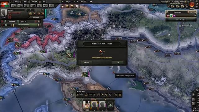 Austria-Hungary Reunited! HoI4: Death or Dishonor Hungary gameplay - episode 8 смотреть онлайн