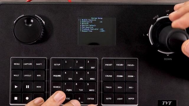 Пульт керування Speed Dome/PTZ-камерами TD-K12 від TVT Digital | Огляд та налаштування смотреть онлайн