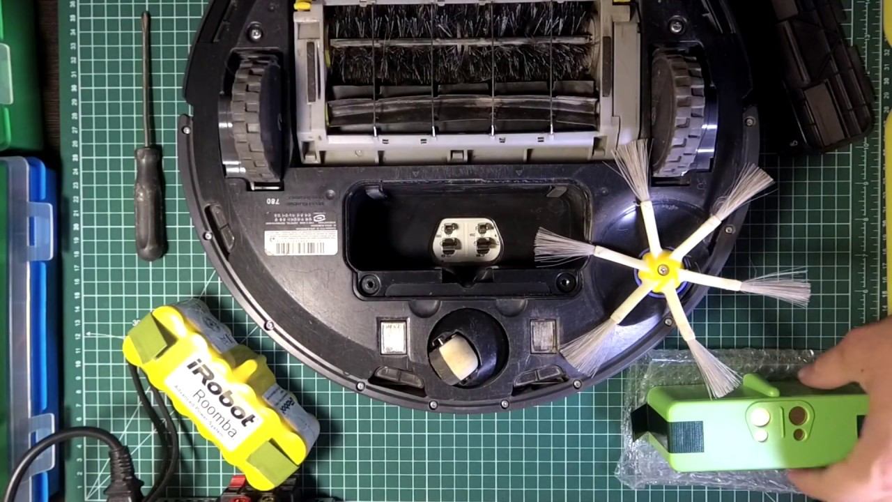 Powerful Li-ion Battery for iRobot Roomba смотреть онлайн