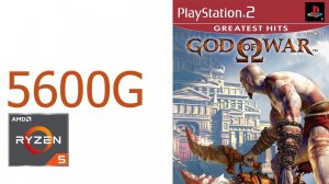 Ryzen 5 5600G | God of War | PCSX2 PS2 Emulation