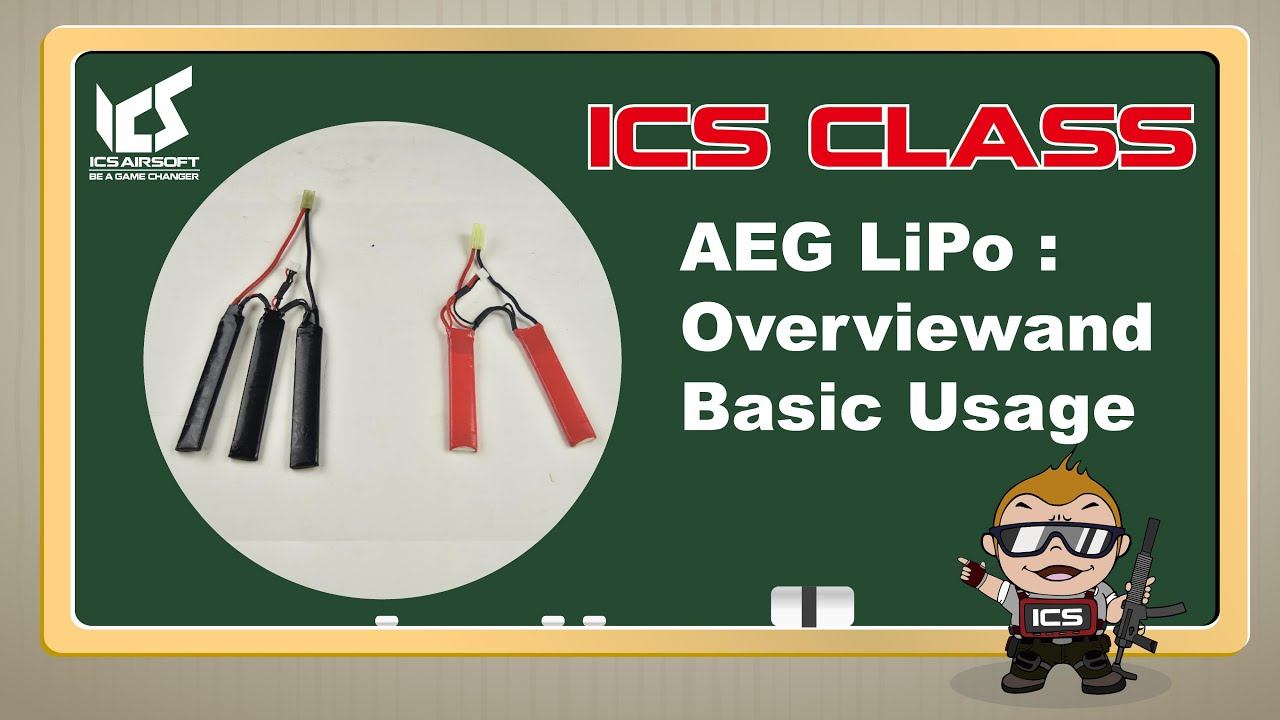 ICS Class - LIPO Battery Knowledge | ICS AIRSOFT смотреть онлайн