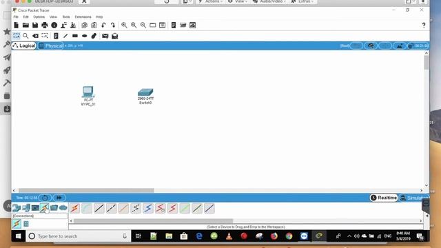 How to connect PC with a Switch in Cisco Packet Tracer - Sinhala Packet Tracer Tutorial (Part 03) смотреть онлайн