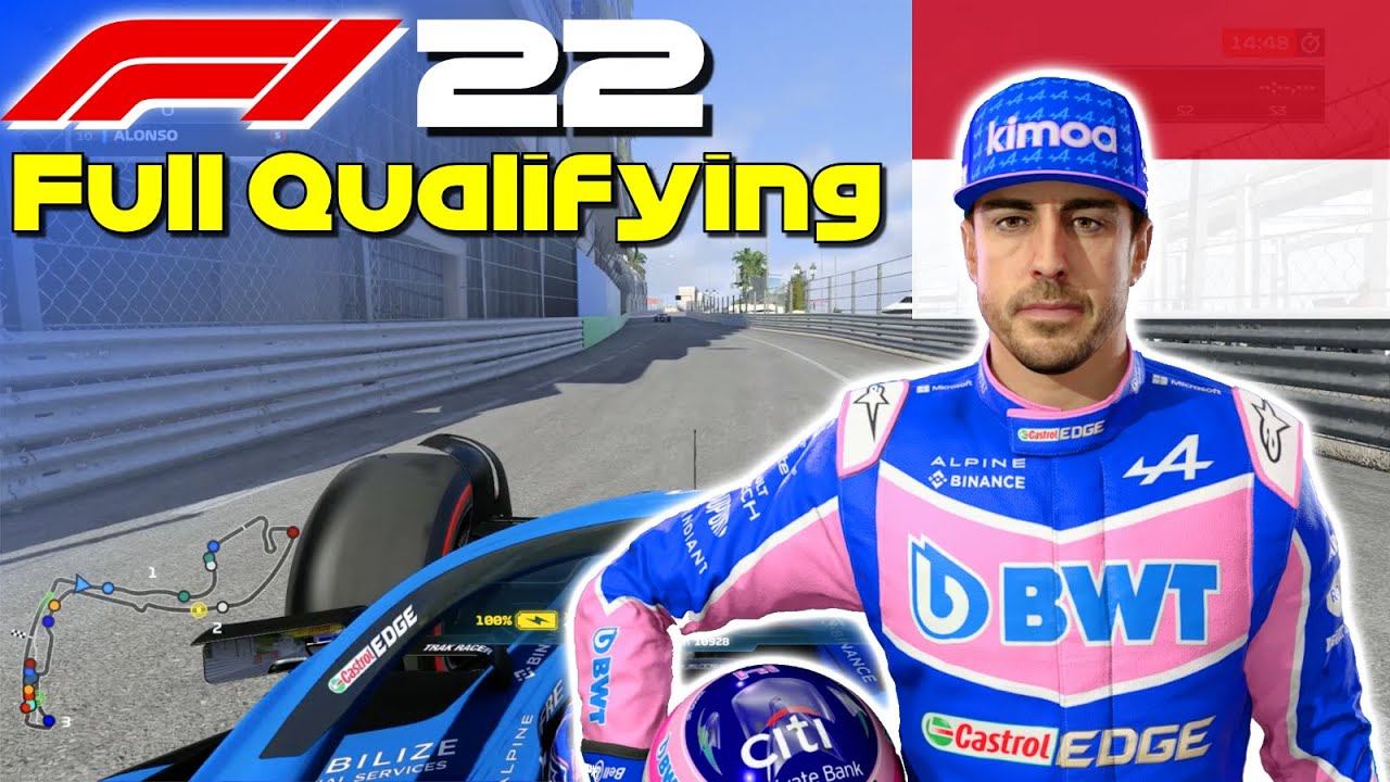 F1 22 Let's Make Alonso World Champion Again: Monaco Qualifying смотреть онлайн