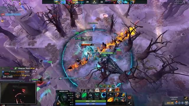 [ UNDERLORD] Divine gameplay radiance vs radiance - Dota 2 смотреть онлайн