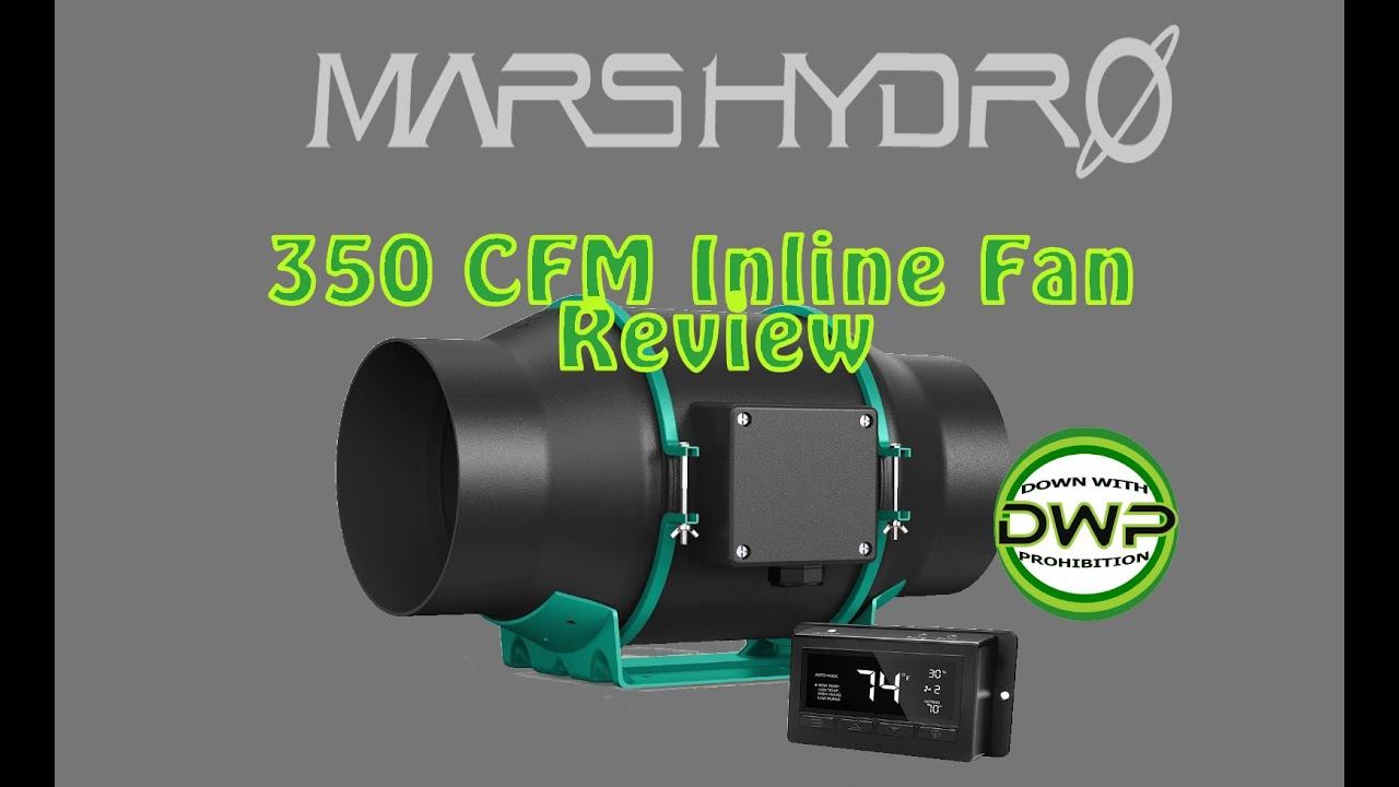 Mars Hydro 350 CFM Inline Duct Fan