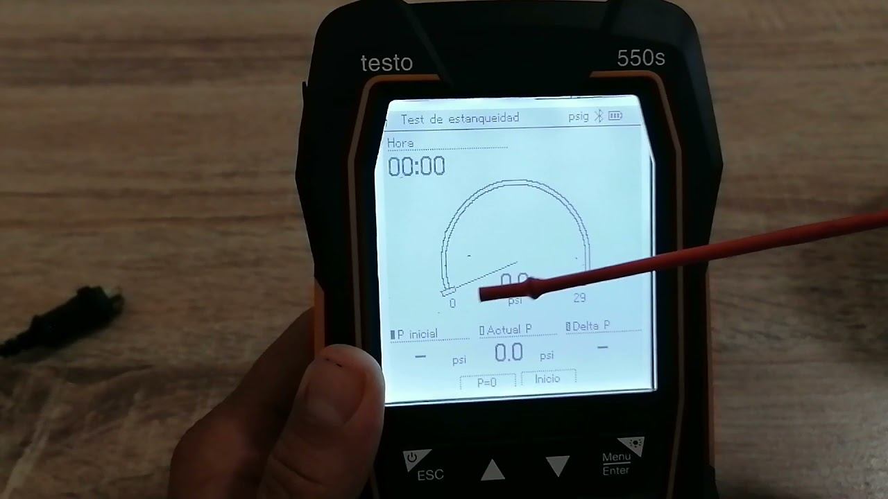 COMO UTILIZAR MANOMETRO DIGITAL TESTO 550S смотреть онлайн