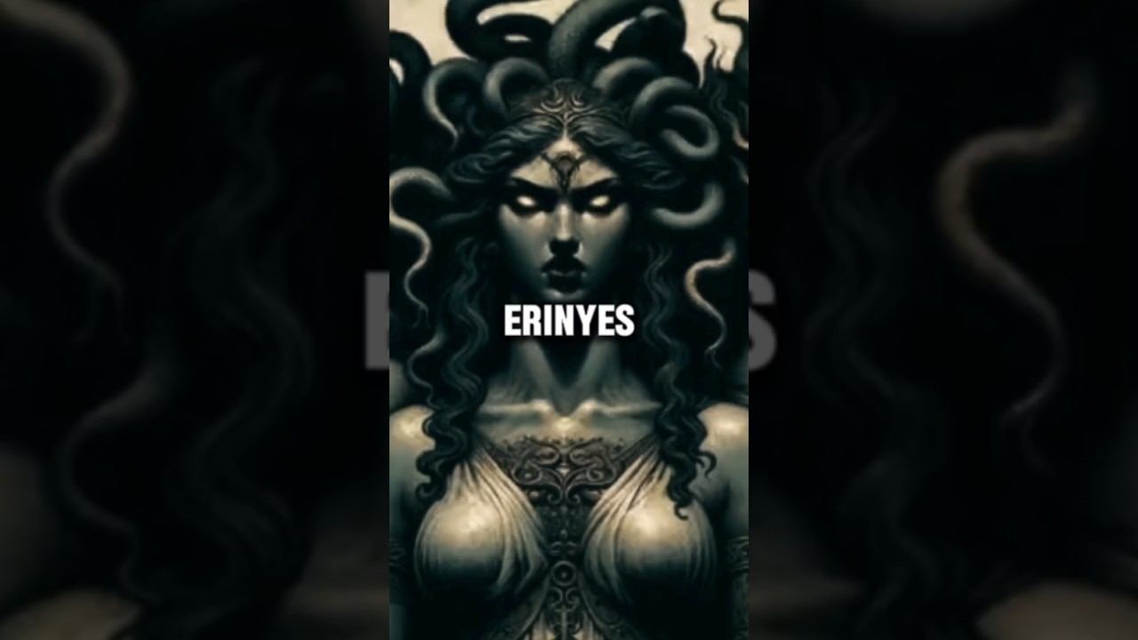 Erinyes, Dewi Kemurkaan Dan Balas Dendam #erinyes #greekmythology смотреть онлайн