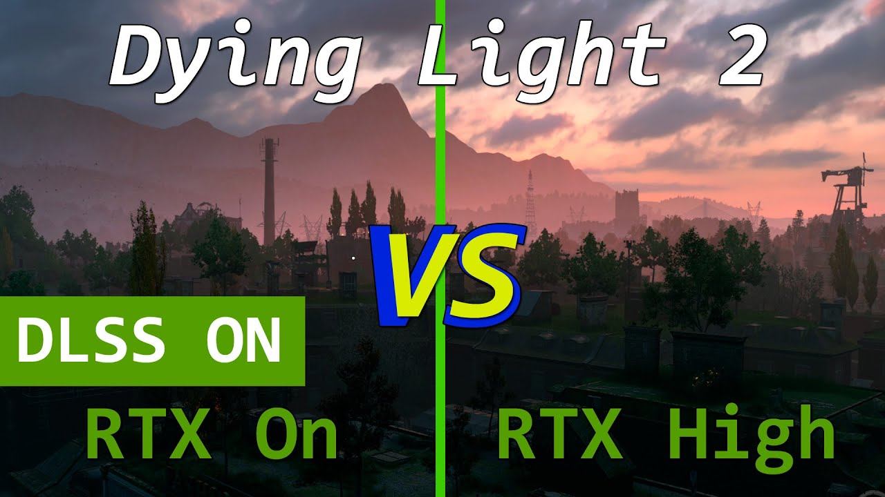 Dying Light 2 Stay Human Ray Tracing (RTX) On vs High Comparison | DLSS On | 1080p смотреть онлайн