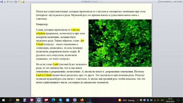 Рід слів в німецькій легко. Закінчення -b #der #die #das смотреть онлайн