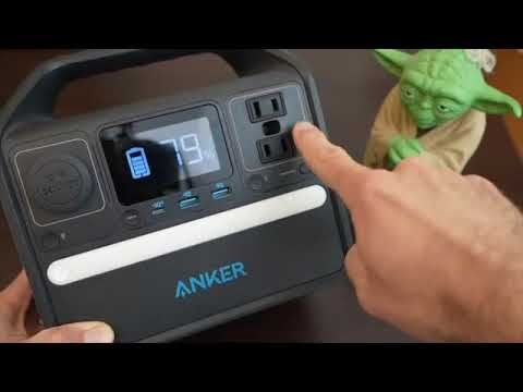 Anker 521 Portable Power Station, 256Wh LiFePo4 Battery Pack Portable Generator Review