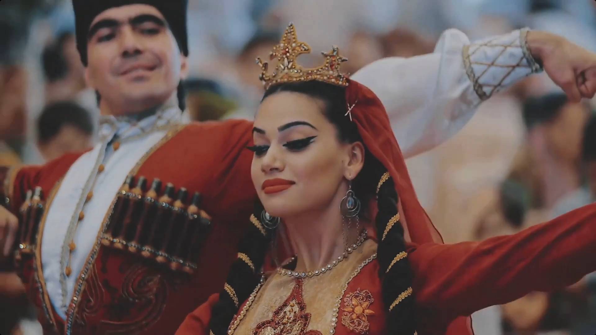 Ансамбль Лезгинка - Парный танец смотреть онлайн