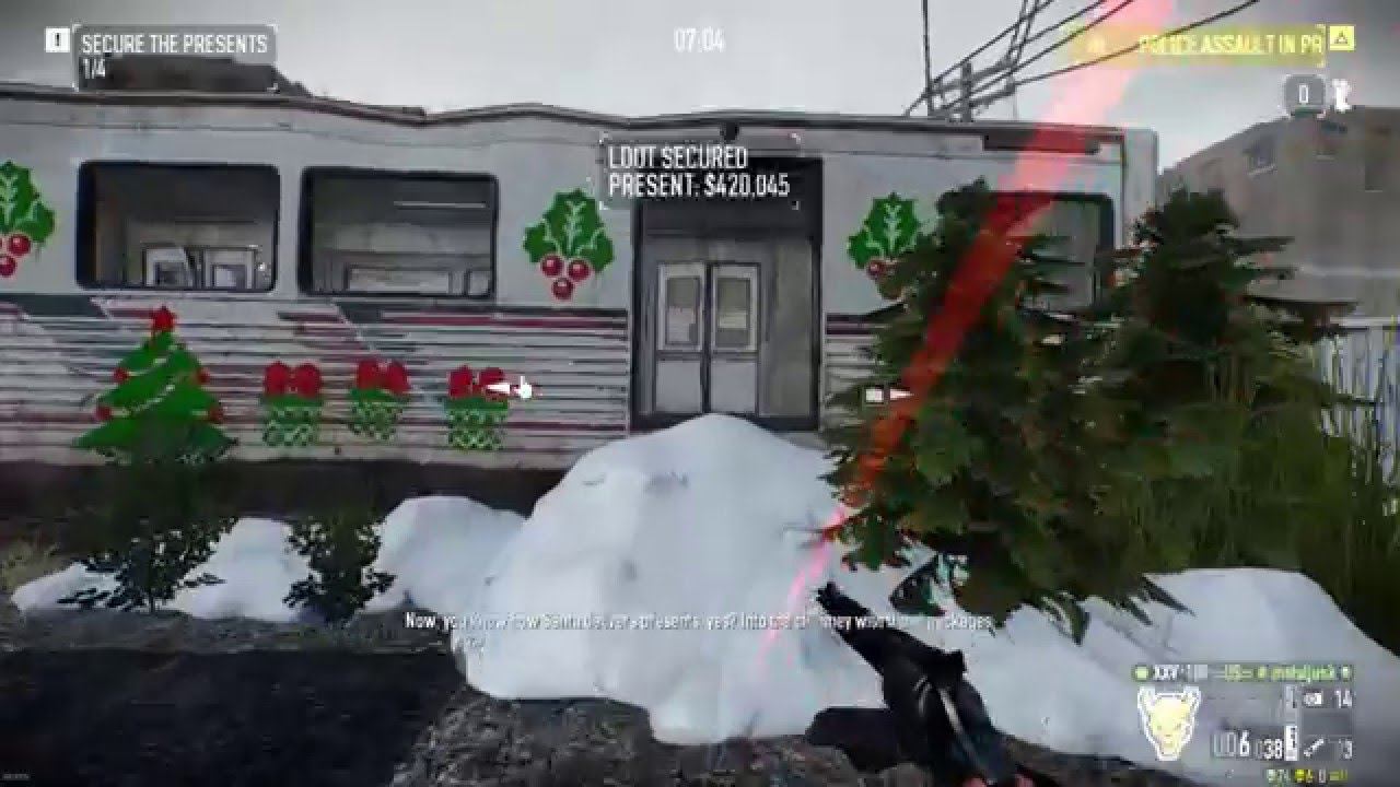 Payday 2 - Santa's workshop deathwish solo, 0 down смотреть онлайн