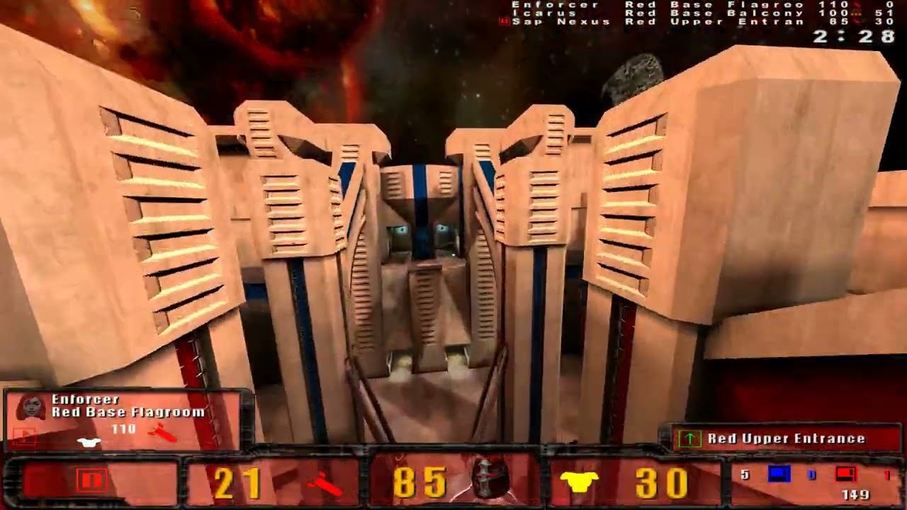 Quake 3 Team Arena : Inner Sanctums - Capture the Flag (16.06.22) Hardcore Bots смотреть онлайн