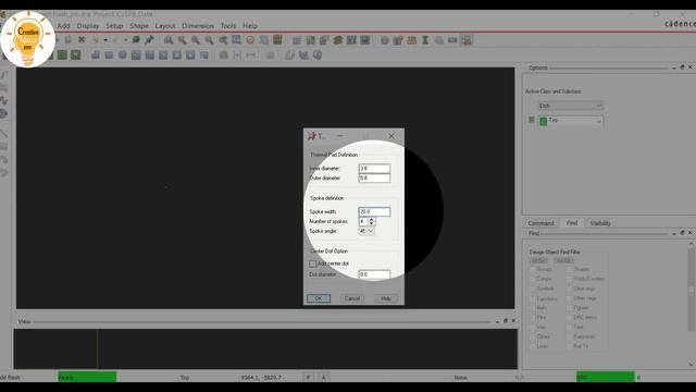 How to create a Padstack including a flash based symbol #Arduino #LabView #Electronics circuits смотреть онлайн