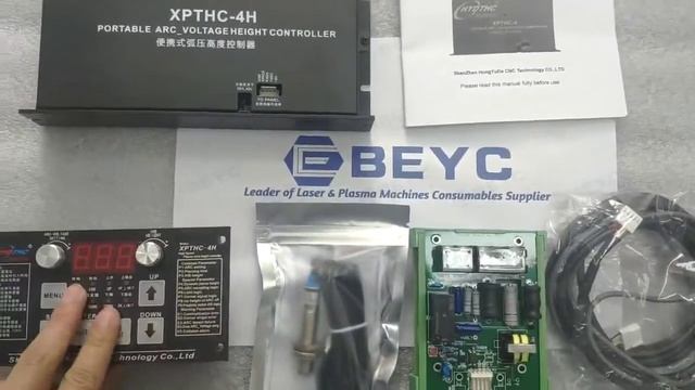 HYD XPTHC-4 Arc Voltage Plasma Controller ARC Torch Height Controller THC for CNC Plasma Cutting смотреть онлайн