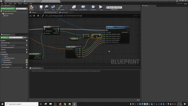 Unreal Engine - Procedural Static Mesh Generation Using Splines смотреть онлайн