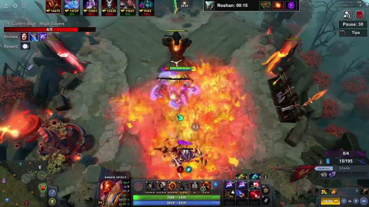 Dota 1 x 6 Ember R Build смотреть онлайн
