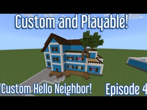HOW TO BUILD jd_games Custom and Playable Hello Neighbor in Minecraft Ep.4 | Second Floor Interior смотреть онлайн