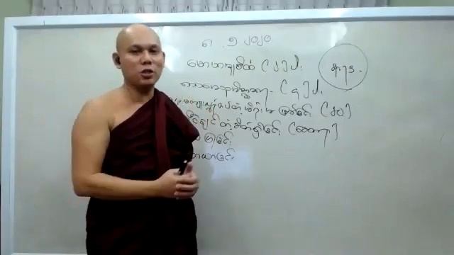 Abidhamma Level 1 Citta Part 16 -08-05-2020 смотреть онлайн