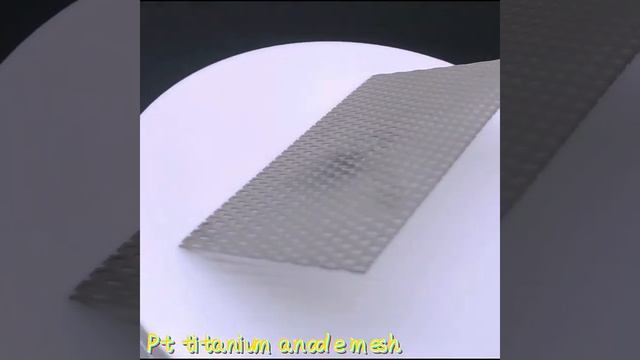 Baoji Factory Produce Best Quality titanium anode mesh смотреть онлайн