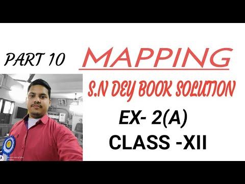 Mapping//function//S. N DEY BOOK SOLUTION//EX 2A//PART 10 смотреть онлайн